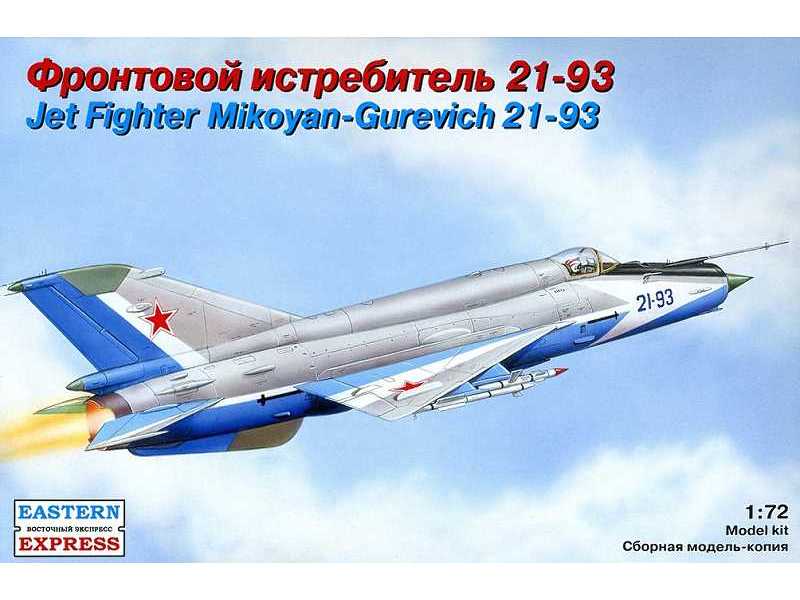 Mikoyan-Gurevich 21-93 Russian tactical jet fighter - zdjęcie 1