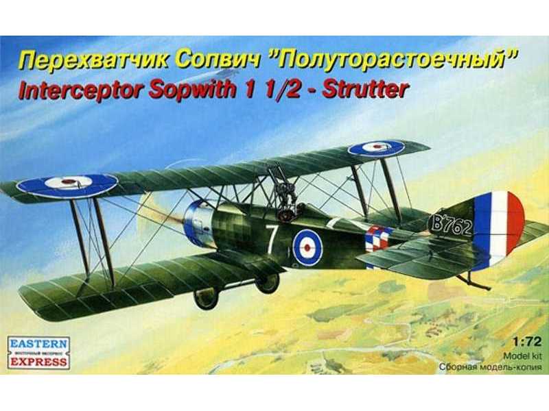 Sopwith 1 1/2 Strutter British interceptor - zdjęcie 1 Sopwith 1 1/2 Strutter British interceptor - zdjęcie 1