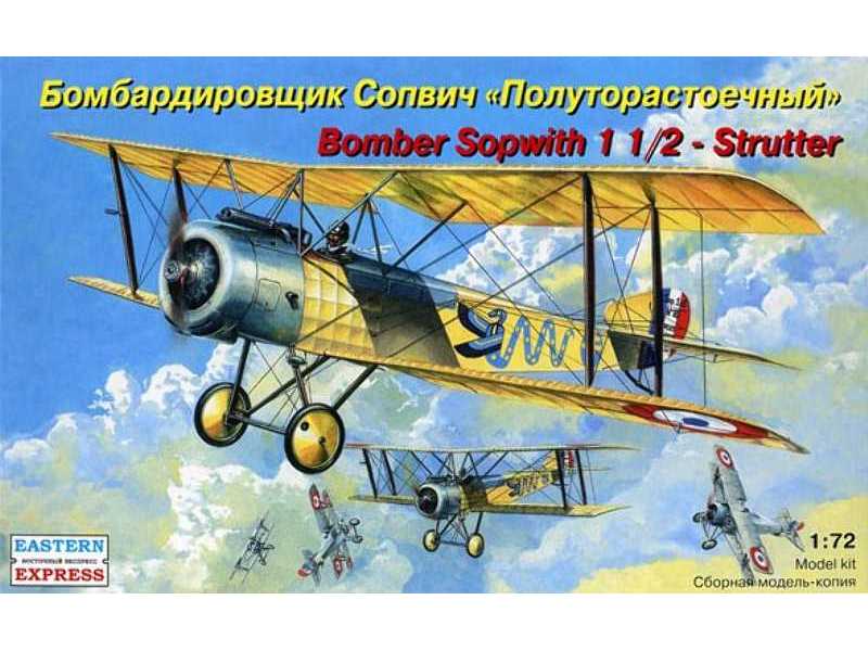 Sopwith 1 1/2 Strutter British bomber - zdjęcie 1 Sopwith 1 1/2 Strutter British bomber - zdjęcie 1