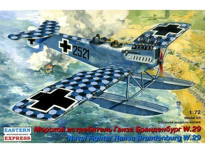 Hansa-Brandenburg W.29 German fighter floatplane - zdjęcie 1 Hansa-Brandenburg W.29 German fighter floatplane - zdjęcie 1