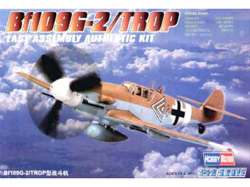 Messerschmitt Bf109G-2/TROP - zdjęcie 1 Messerschmitt Bf109G-2/TROP - zdjęcie 1