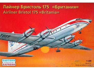 Bristol Type 175 Britannia British airliner, Cubana de Aviacion - zdjęcie 1