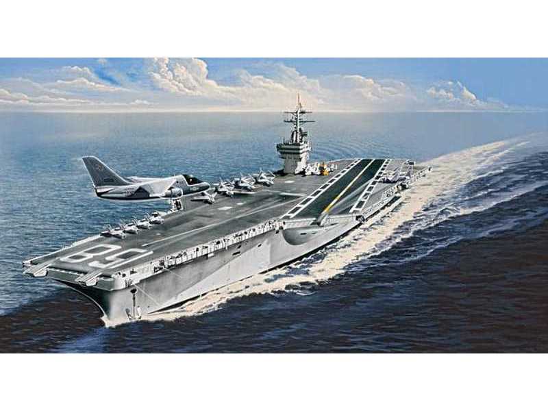 Lotniskowiec U.S.S. Nimitz CVN-68 (wczesny) - zdjęcie 1 Lotniskowiec U.S.S. Nimitz CVN-68 (wczesny) - zdjęcie 1
