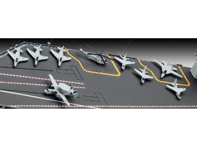 Lotniskowiec U.S.S. Nimitz CVN-68 (wczesny) - zdjęcie 2