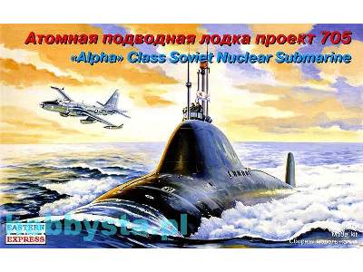 Alfa class Russian nuclear powered submarine [project 705/705K L - zdjęcie 1