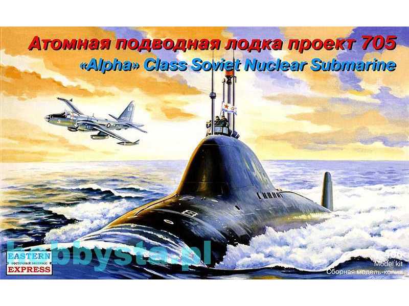 Alfa class Russian nuclear powered submarine [project 705/705K L - zdjęcie 1 Alfa class Russian nuclear powered submarine [project 705/705K L - zdjęcie 1