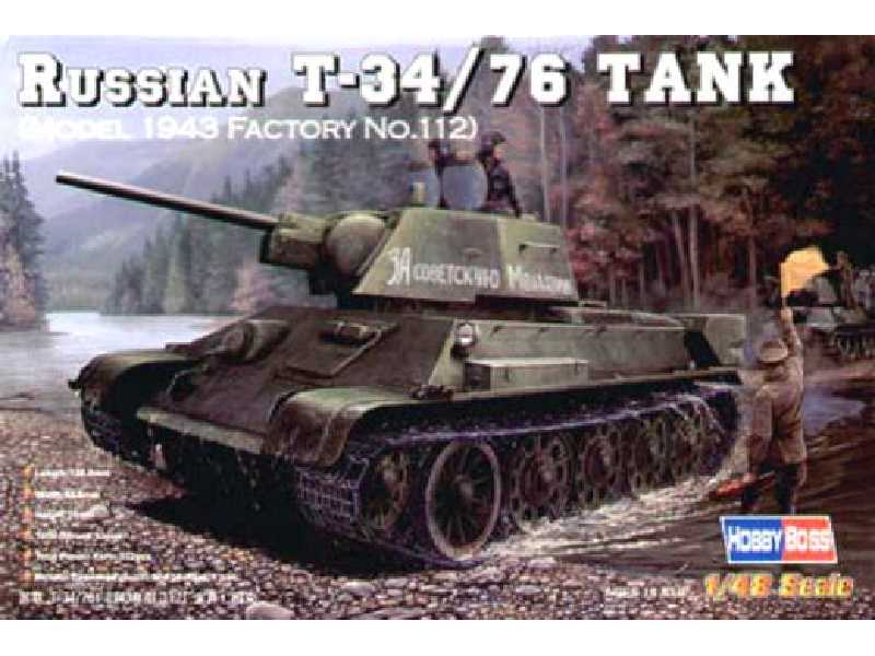 Russian T-34/76 Tank 1943 - zdjęcie 1 Russian T-34/76 Tank 1943 - zdjęcie 1
