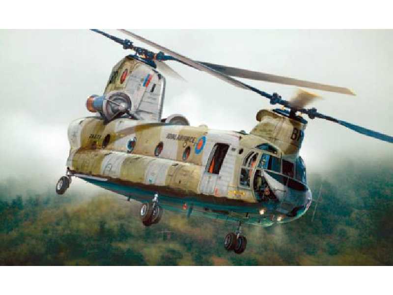 Chinook HC.1 (CH-47C) - zdjęcie 1 Chinook HC.1 (CH-47C) - zdjęcie 1