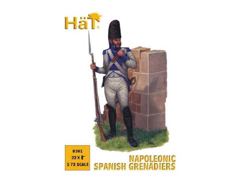 Hiszpańscy grenadierzy - Wojny Napoleońskie - zdjęcie 1 Hiszpańscy grenadierzy - Wojny Napoleońskie - zdjęcie 1