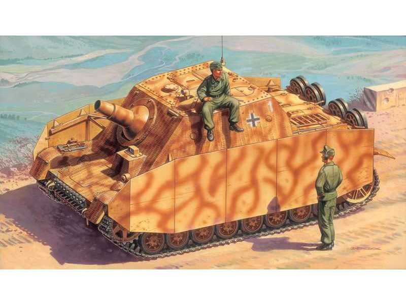 Sd. Kfz. 166 Sturmpanzer Brummbar - zdjęcie 1 Sd. Kfz. 166 Sturmpanzer Brummbar - zdjęcie 1