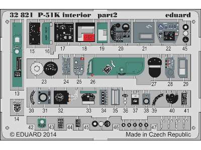 P-51K interior S. A. 1/32 - Dragon - zdjęcie 3