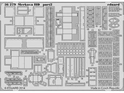 Merkava IID 1/35 - Academy Minicraft - zdjęcie 3