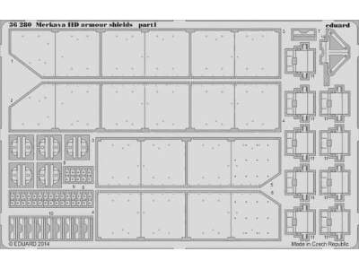 Merkava IID armour shields 1/35 - Academy Minicraft - zdjęcie 1