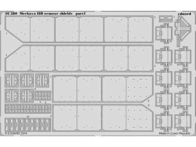 Merkava IID armour shields 1/35 - Academy Minicraft - zdjęcie 1