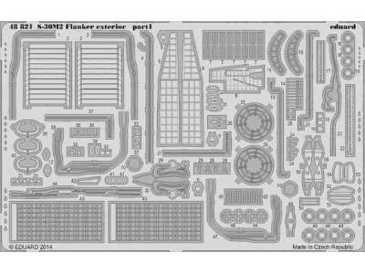 S-30M-2 Flanker exterior 1/48 - Academy Minicraft - zdjęcie 1