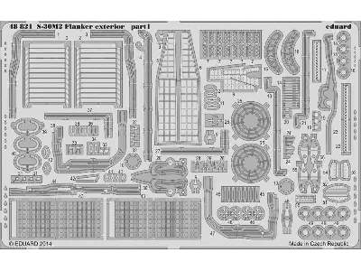 S-30M-2 Flanker exterior 1/48 - Academy Minicraft - zdjęcie 2