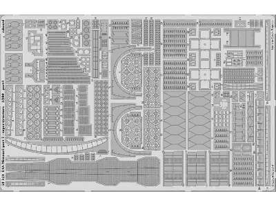 USS Missouri part 7 - superstructure 1/200 - Trumpeter - zdjęcie 2