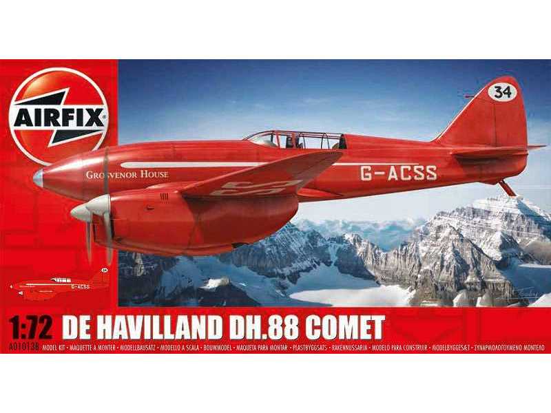 De Havilland DH.88 Comet Racer Red  - zdjęcie 1