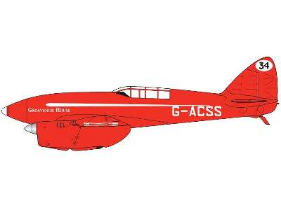 De Havilland DH.88 Comet Racer Red  - zdjęcie 3