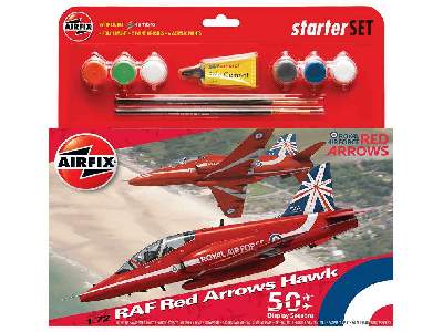 RAF Red Arrows Hawk 50th - zestaw startowy - zdjęcie 1