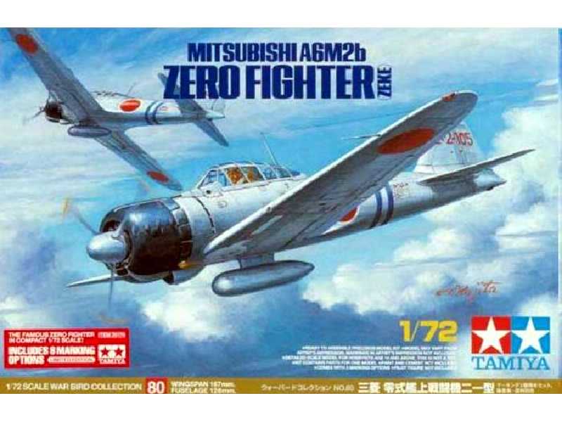 A6M2b Zero Fighter (Zeke) - 8 schematów malowań - zdjęcie 1 A6M2b Zero Fighter (Zeke) - 8 schematów malowań - zdjęcie 1