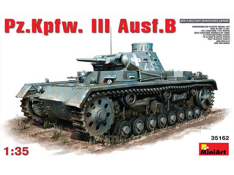 Pz.Kpfw.III Ausf.B - zdjęcie 1 Pz.Kpfw.III Ausf.B - zdjęcie 1