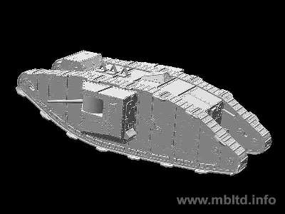 MK II Male - bitwa pod Arras - 1917 - zdjęcie 6