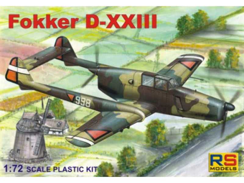 Fokker D-XXIII - zdjęcie 1 Fokker D-XXIII - zdjęcie 1