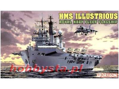 HMS ILLUSTRIOUS Royal Navy Fleet Flagship - zdjęcie 1