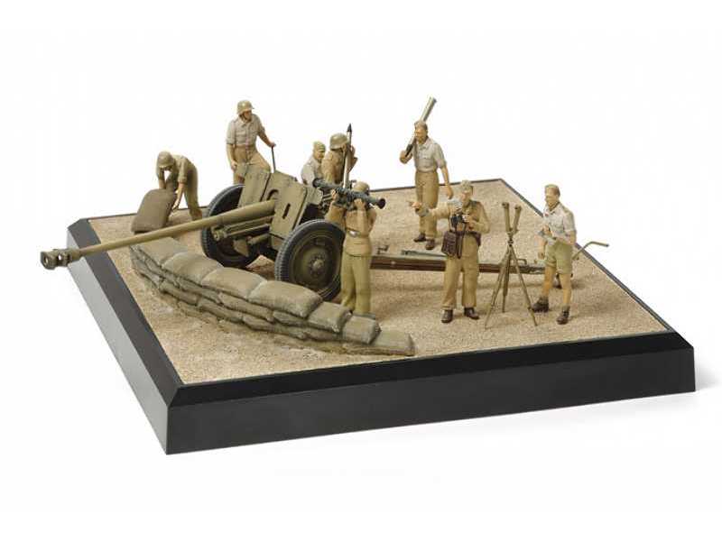 Niemieckie działo 7.62cm Pak 36(r) - Północna Afryka - zdjęcie 1 Niemieckie działo 7.62cm Pak 36(r) - Północna Afryka - zdjęcie 1