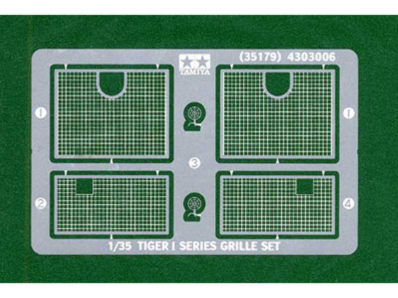 Tiger I Series Etched Grille                                     - zdjęcie 1