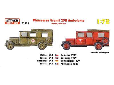 Phanomen Granit 25H ambulans - środkowa produkcja - zdjęcie 2