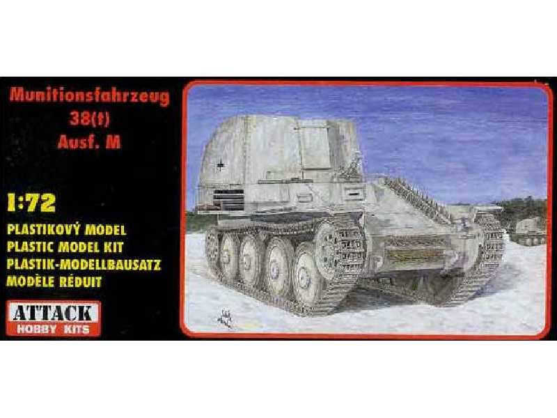 Munitionsfahrzeug 38(t) Ausf. M - zdjęcie 1 Munitionsfahrzeug 38(t) Ausf. M - zdjęcie 1