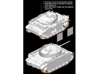 Pz.Kpfw.III Ausf.M w/Schurzen, Kursk 1943 - zdjęcie 12