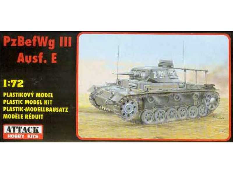Pz. Kpfw. III Ausf. E - zdjęcie 1 Pz. Kpfw. III Ausf. E - zdjęcie 1