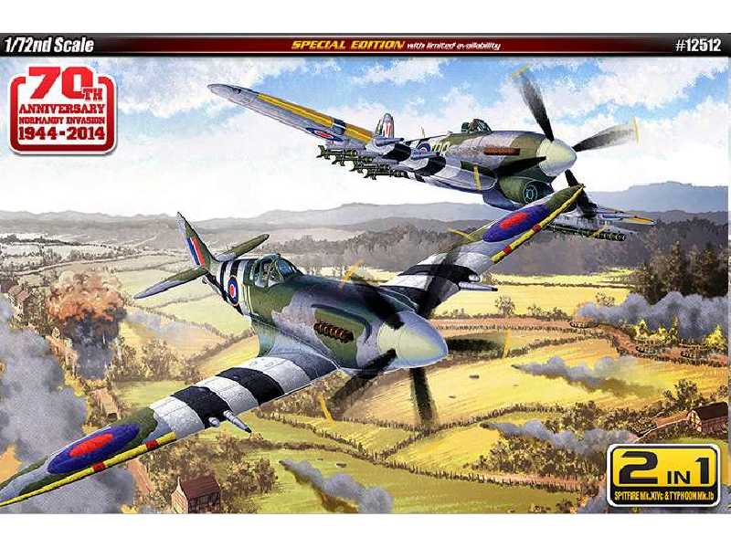 Spitfire Mk.XIVc & Typhoon Mk.Ib - zdjęcie 1 Spitfire Mk.XIVc & Typhoon Mk.Ib - zdjęcie 1