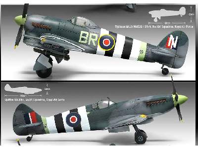 Spitfire Mk.XIVc & Typhoon Mk.Ib - zdjęcie 3