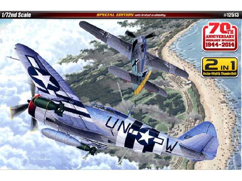 Fw190A-8 & P-47D - zdjęcie 1 Fw190A-8 & P-47D - zdjęcie 1