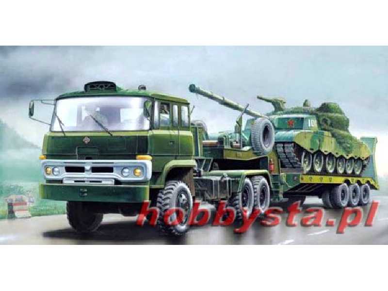 Chiński transporter czołgów - zdjęcie 1 Chiński transporter czołgów - zdjęcie 1