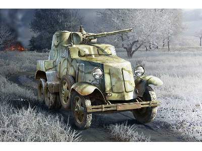 BA-10 radziecki samochód pancerny - zdjęcie 1