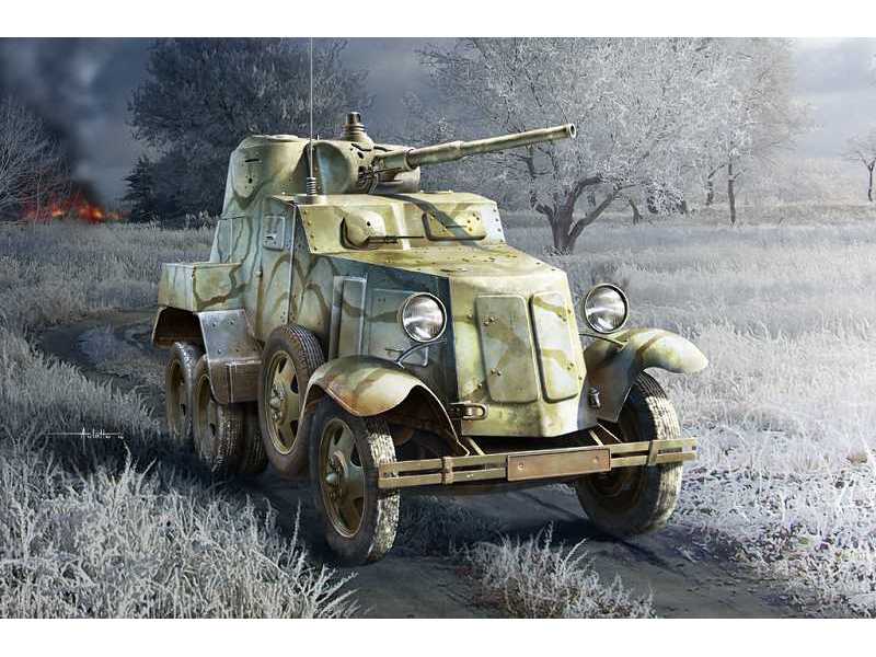 BA-10 radziecki samochód pancerny - zdjęcie 1 BA-10 radziecki samochód pancerny - zdjęcie 1