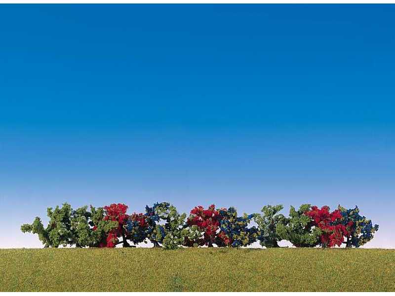 12 krzewów w różnych kolorach - 40 mm - zdjęcie 1