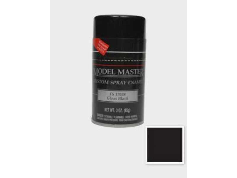 Black FS17038 - Gloss Spray błyszczący - zdjęcie 1 Black FS17038 - Gloss Spray błyszczący - zdjęcie 1