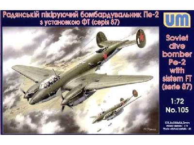 Sowiecki bombowiec nurkujący Pe-2 z stystemem FT (seria 87) - zdjęcie 1