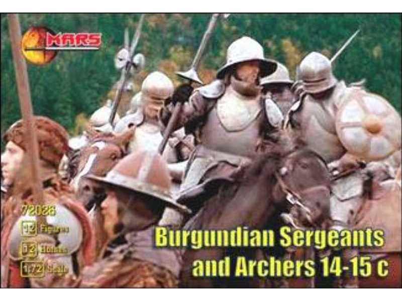 Burgundzcy rycerze i łucznicy XIV-XV wiek - zdjęcie 1 Burgundzcy rycerze i łucznicy XIV-XV wiek - zdjęcie 1