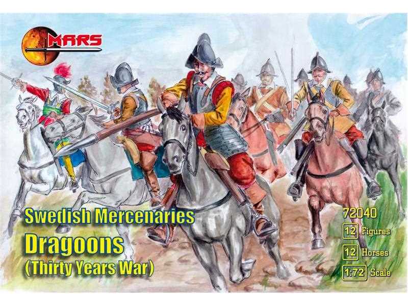 Szwedzccy dragoni najemni - Wojna 30-letnia - zdjęcie 1 Szwedzccy dragoni najemni - Wojna 30-letnia - zdjęcie 1