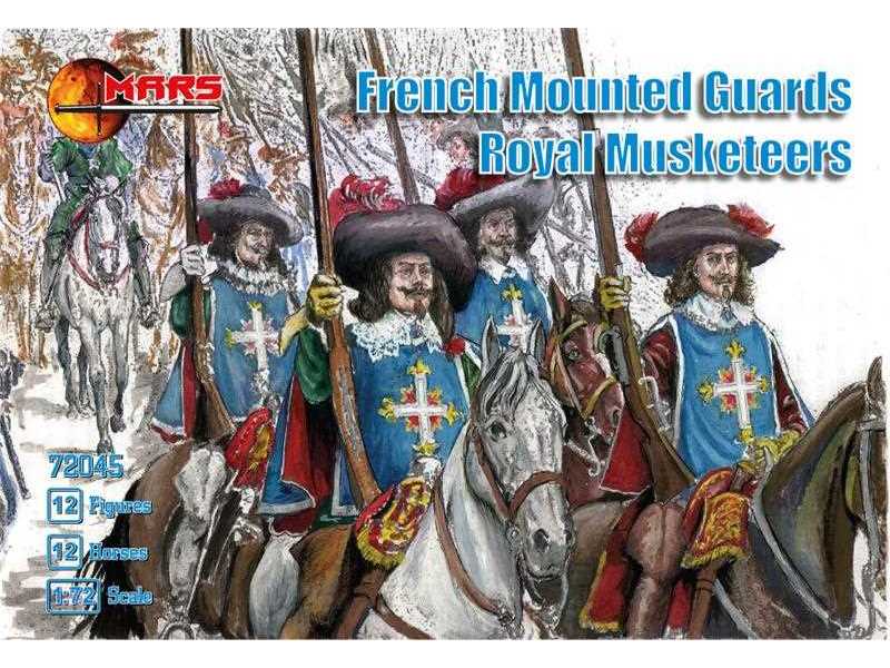 Francuscy gwardziści konni - Królewscy Muszkieterowie - zdjęcie 1 Francuscy gwardziści konni - Królewscy Muszkieterowie - zdjęcie 1