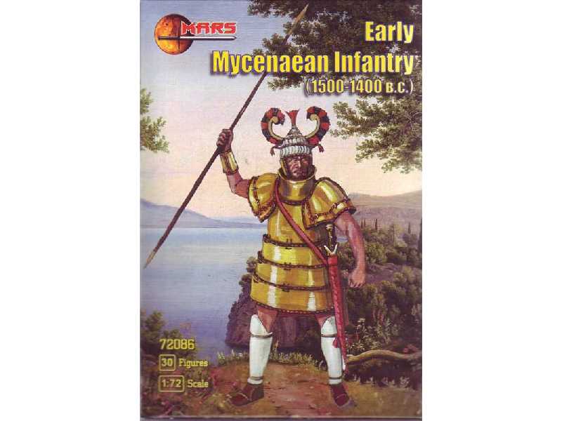 Piechota mykeńska - wczesna - 1500-1400 r. p.n.e. - zdjęcie 1 Piechota mykeńska - wczesna - 1500-1400 r. p.n.e. - zdjęcie 1