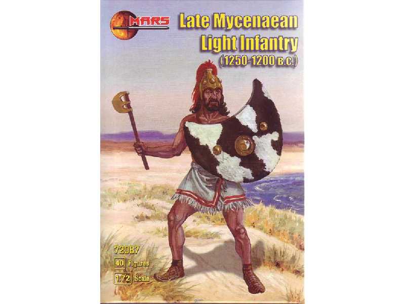 Piechota mykeńska - późna - 1250-1200 r. p.n.e. - zdjęcie 1 Piechota mykeńska - późna - 1250-1200 r. p.n.e. - zdjęcie 1