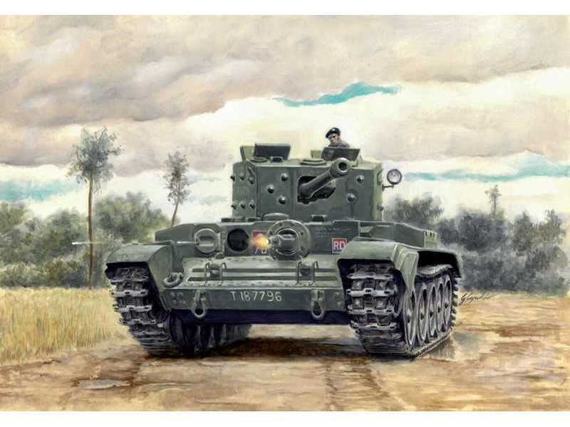 Cromwell Mk.IV z farbami i klejem - zdjęcie 1 Cromwell Mk.IV z farbami i klejem - zdjęcie 1